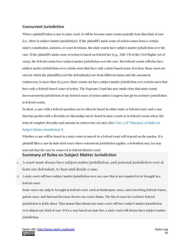 Business Law and the Legal Environment - Page 79